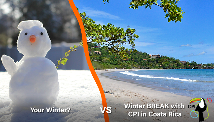 Bring the FAMILY to Costa Rica for WINTER BREAK